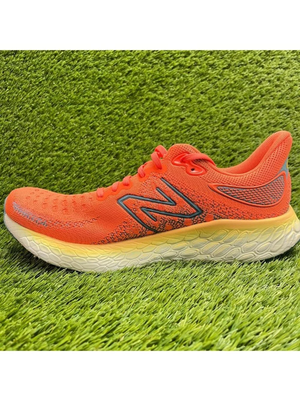 New Balance Fresh Foam X 1080V12 Mens Size 10 Orange Running Shoes Sneakers